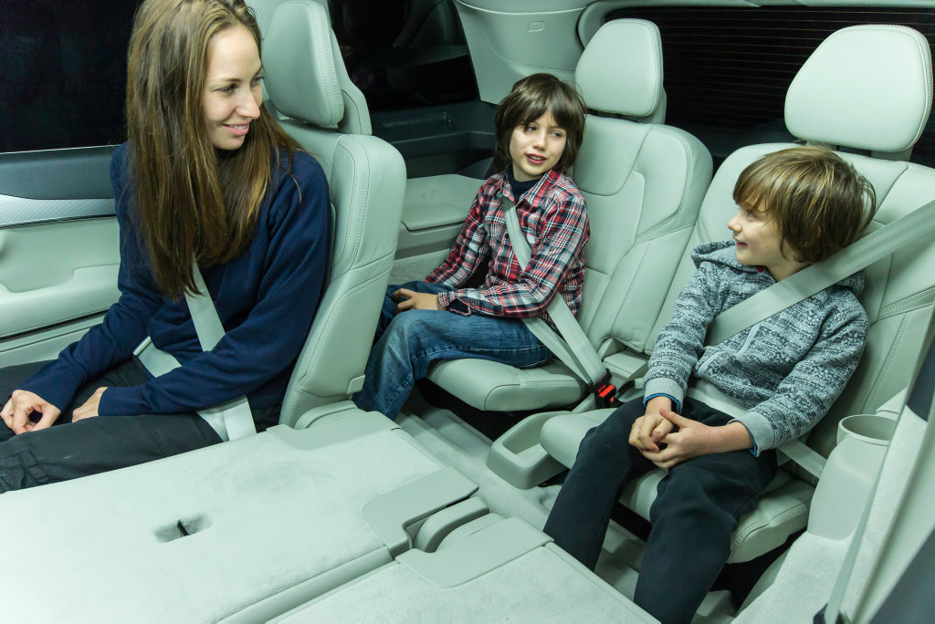 The 2016 model Volvo XC90. The 2016 model Volvo XC90.